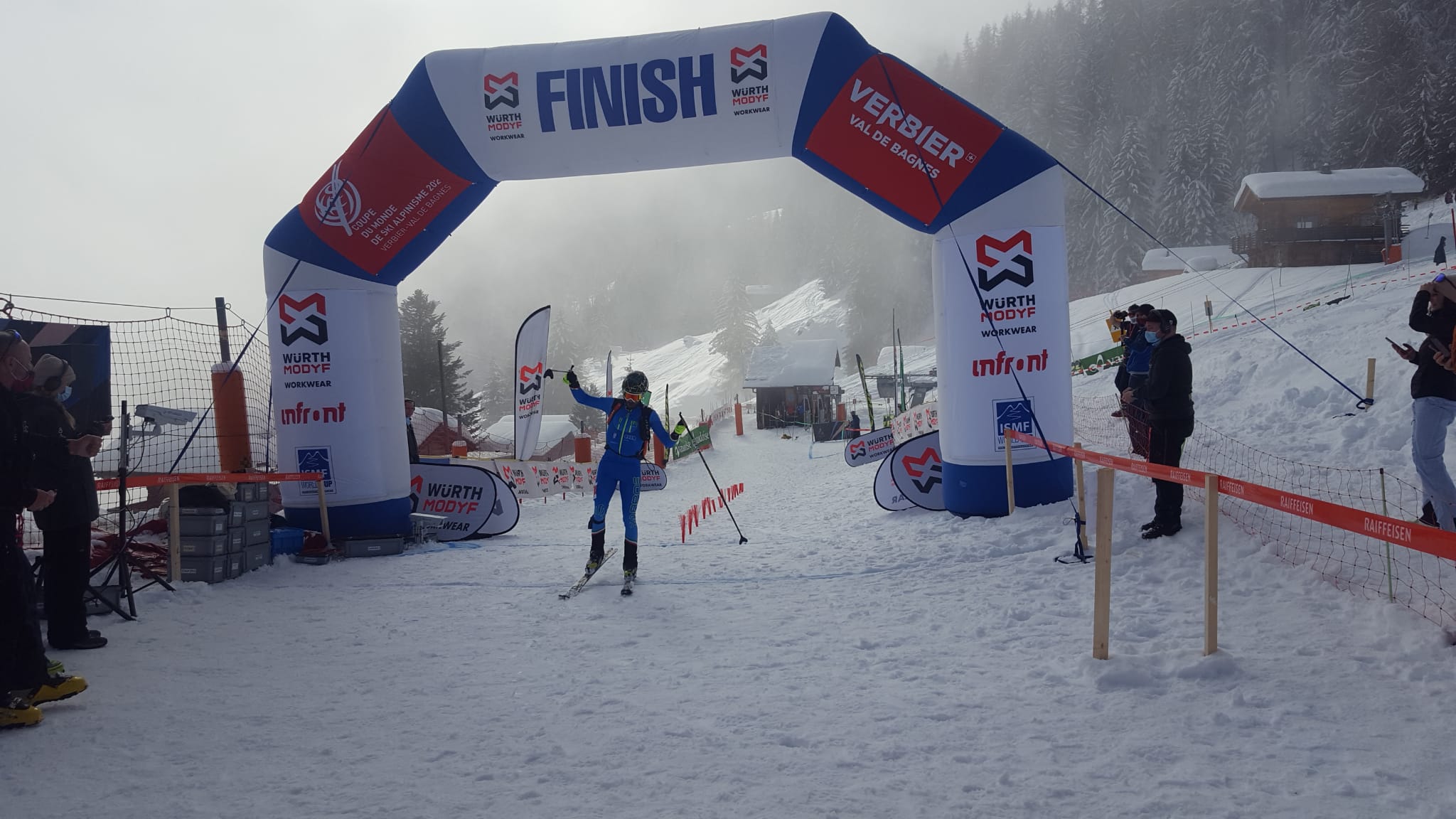 Ski alpinisme: Les Suisses ont surtout dû se contenter des places d'honneur ce dimanche à Verbier